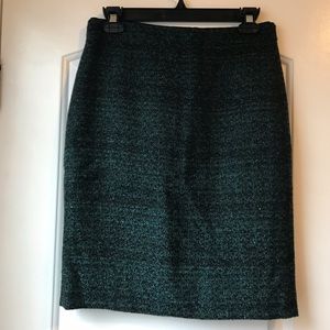 Jcrew Sparkle Tweed Pencil Skirt